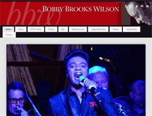 Tablet Screenshot of bobbybrookswilson.com